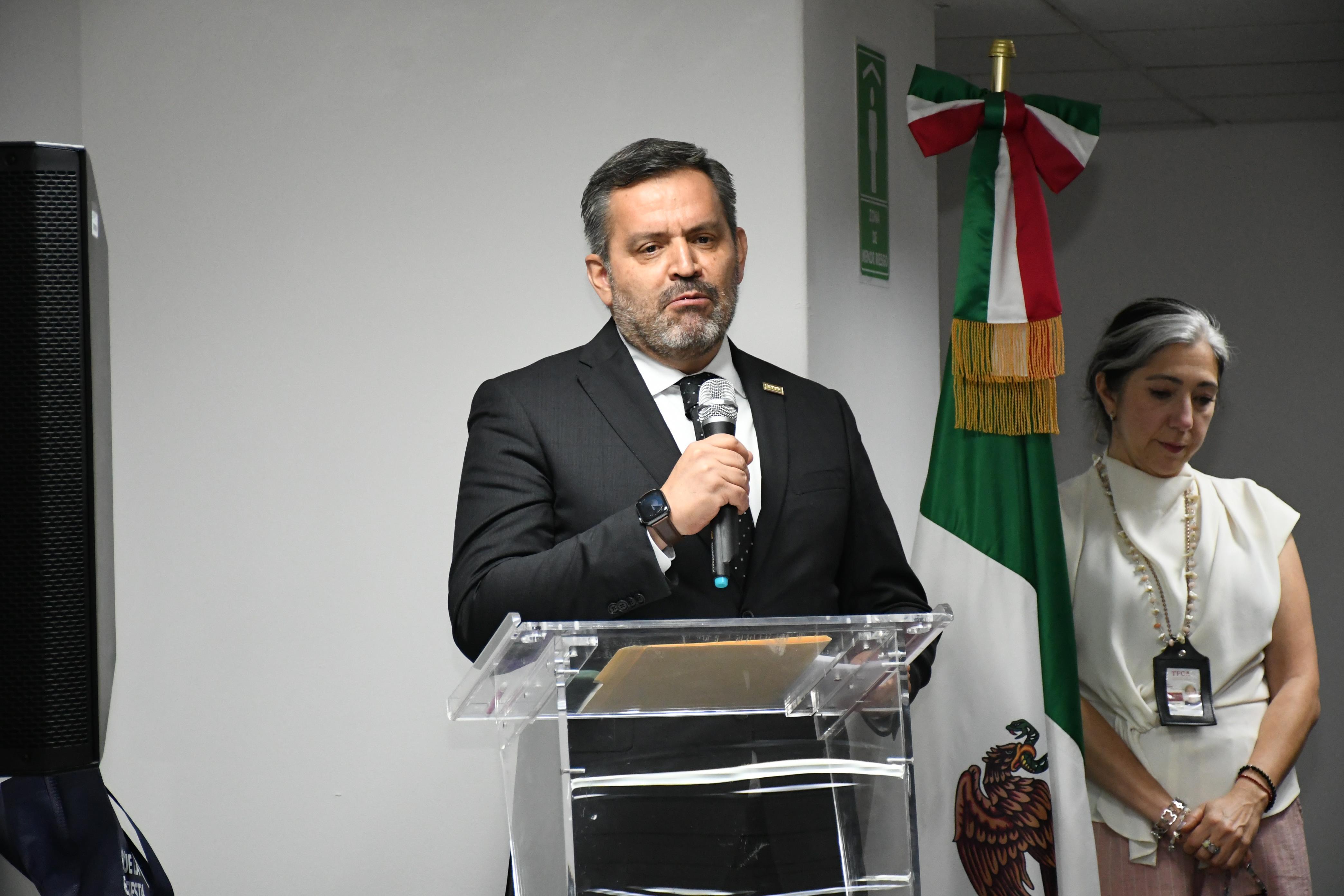 Inauguración de la Unidad Móvil de SuperISSSTE en el Tribunal Federal de Conciliación y Arbitraje